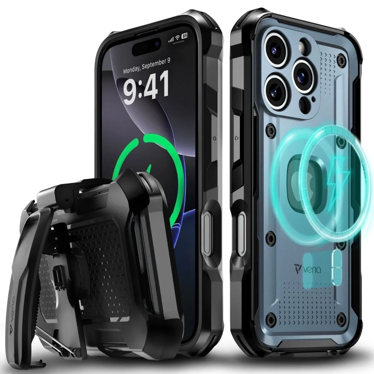 Vena vArmor iPhone 16 Pro mit Gürtelclip
