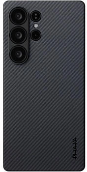 Pitaka Magsafe Aramid Backcover (Galaxy S25 Ultra) Black Pitaka Magsafe Aramid Backcover (Galaxy S25 Ultra) Black