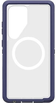 OtterBox Defender XT Clear mit Magnets (Samsung Galaxy S25 Ultra), Smartphone Hülle, Transparent, Violett