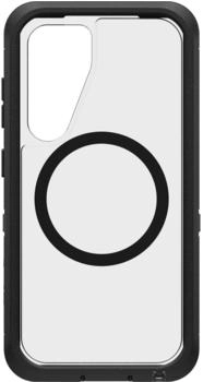 OtterBox Defender XT Clear mit Magnets (Samsung Galaxy S25), Smartphone Hülle, Schwarz, Transparent