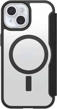 OtterBox React Folio (Apple iPhone 13, Apple iPhone 15, Apple iPhone 14, Apple iPhone 16e), Smartphone Hülle, Schwarz, Transparent