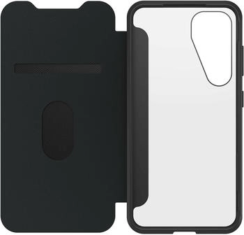 OtterBox React Folio (Samsung Galaxy S25), Smartphone H&uuml;lle, Schwarz, Transparent