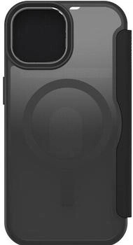 OtterBox React Folio Book Cover mit MagSafe (Apple iPhone 16e, Apple iPhone 14, Apple iPhone 15, Apple iPhone 13), Smartphone H&uuml;lle, Schwarz