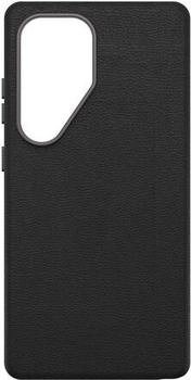 OtterBox Symmetry Cactus Leather (Samsung Galaxy S25 Ultra), Smartphone Hülle, Schwarz