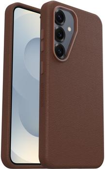 OtterBox Symmetry Cactus Leather (Samsung Galaxy S25), Smartphone H&uuml;lle, Braun