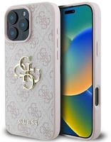 CG MOBILE Guess GUHCP16X4GMGPI h&uuml;lle f&uuml;r iPhone 16 Pro Max 6.9" Rosa hardcase...