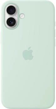 Apple Silikon Case mit MagSafe (iPhone 16 Plus) Aquamarin