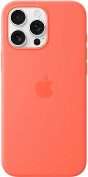 Apple Silikon Case mit MagSafe (iPhone 16 Pro Max) Mandarine