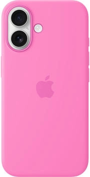 Apple Silikon Case mit MagSafe (iPhone 16) Pfingstrose