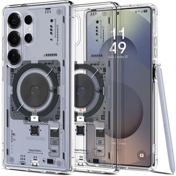 Spigen Ultra Hybrid Mag (Samsung Galaxy S25 Ultra) Transparent