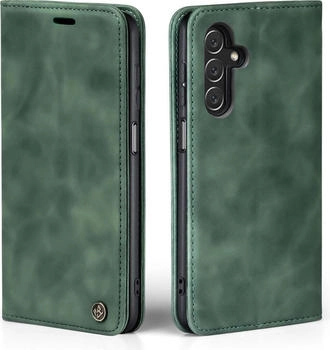 Tec-Expert Handy Hülle für Samsung Galaxy A15 / A15 5G Klapphülle Bookcase Flip Cover Handy Tasche Etui Farbe: Türkis Grün