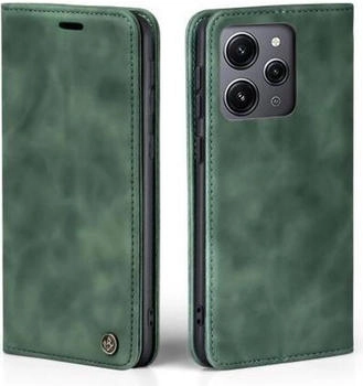 Tec-Expert Handy Hülle für Xiaomi Redmi 12 Klapphülle Bookcase Flip Cover Handy Tasche Etui Farbe: Türkis Grün