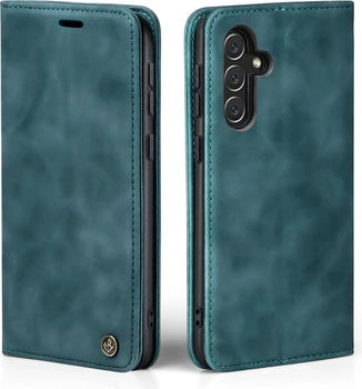 Tec-Expert Handy Hülle für Samsung Galaxy A54 5G Klapphülle Bookcase Flip Cover Handy Tasche Etui Farbe: Petrol