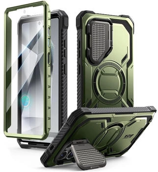 Supcase Handyhülle für Galaxy S25 Ultra, Supcase i-Blason Armorbox Mag SP für MagSafe, Grün