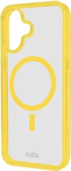 SBS Mobile Mag Frame Case gelb für iPhone 16 TEMAGCOLIP1661Y