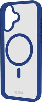 SBS Mobile MagFrame Case iPhone 16 blau (TEMAGCOLIP1661B)