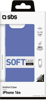 SBS Mobile Instinct Hülle blau für iPhone 16e TEINSTIPSE25B