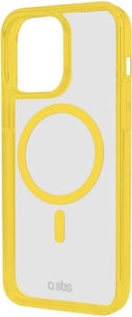 SBS Mobile Mag Frame Case gelb iPh. 16 Pro Max TEMAGCOLIP1667PY