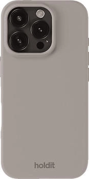 holdit Silicone Case Apple iPhone 16 Pro Taupe