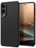 Spigen Liquid Air Samsung Galaxy S25 Edge Matt Schwarz