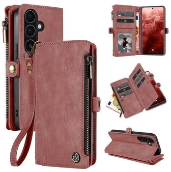 Tec-Expert Handy Hülle für Samsung Galaxy A56 5G Geldbeutel Geldbörse RFID Schutz Klapphülle Cover Schutzhülle Wallet Farbe: Rosa