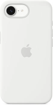 Apple Silikon Case (iPhone 16e) Weiß