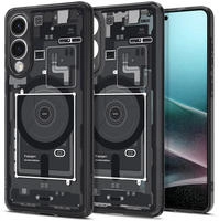 Spigen Ultra Hybrid Mag Schutzh&uuml;lle mit MagSafe f&uuml;r Samsung Galaxy S25 Edge...