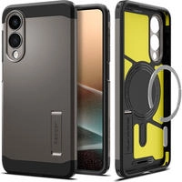 Spigen Tough Armor MagSafe H&uuml;lle f&uuml;r Samsung Galaxy S25 Edge - Grau/Schwarz