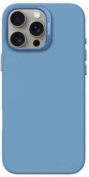 Decoded Silicone Case iPhone 16 Pro Max Blue