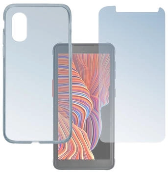 4smarts 360° Protection Set für Galaxy Xcover 5, transparent