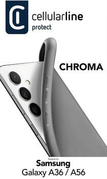 Cellular Line Chroma Backcover Samsung Galaxy A36/A56 Schwarz