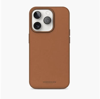 Vonmählen Like Leather Case for iPhone 16 Pro Max Brown