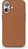 Vonmählen Like Leather Case for iPhone 16 Brown