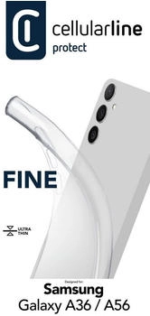 Cellular Line Fine Backcover Samsung Galaxy A36/A56 Transparent