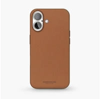 VONM&Auml;HLEN ELC00006, Vonm&auml;hlen Like Leather Case for iPhone 16 Plus Brown