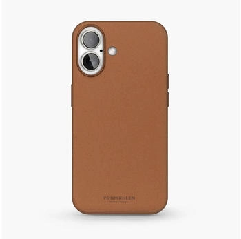 Vonm&auml;hlen Like Leather Case for iPhone 16 Plus Brown