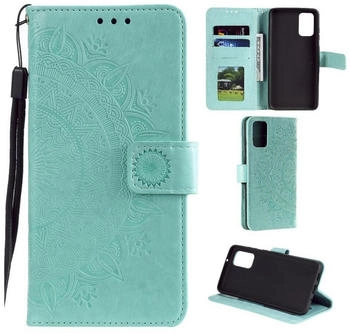 CoverKingz Huawei P40 Handy Hülle Flip Case Schutzhülle Cover Mandala Grün