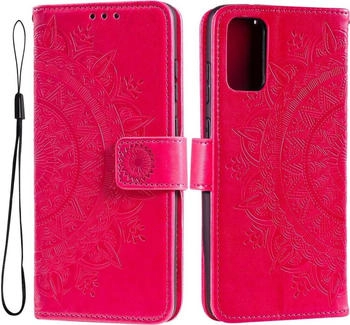 CoverKingz Hülle für Samsung Galaxy A33 5G Handyhülle Flip Case Cover Tasche Mandala Pink