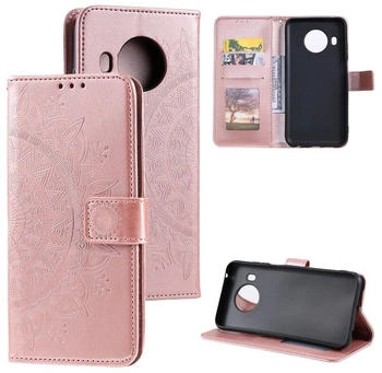 CoverKingz Hülle für Nokia X10/X20 Handyhülle Flip Case Cover Schutzhülle Mandala Rosegold
