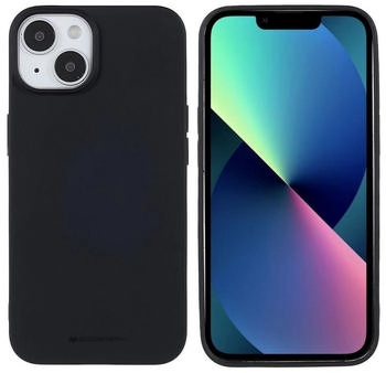 CoverKingz Hülle für Apple iPhone 14 Handyhülle Silikon Case Cover Bumper Matt Schwarz