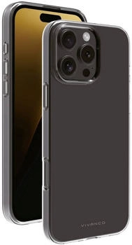 Vivanco SUPER SLIM Cover für iPhone 16 Pro Max Transparent