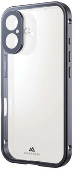 Black Rock Cover 360° Glass Backcover Apple iPhone 16 Schwarz