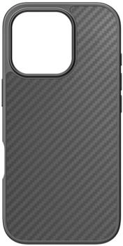 Black Rock Robust Carbon Backcover Apple iPhone 16 Pro Schwarz