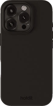 holdit Silicone Case Backcover Apple iPhone 16 Pro Max Black