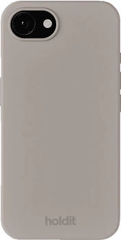 holdit Silicone Case Backcover Apple iPhone 16E Taupe