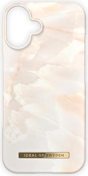 iDeal of Sweden Rose Pearl Marble Backcover Apple Iphone 16 Plus
