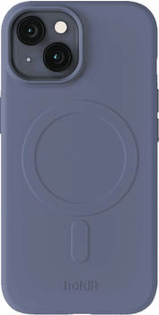 holdit Soft Case Magsafe Backcover Apple iPhone 16E/15/14/13 Pacific Blue