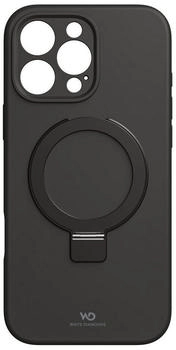 White Diamonds Mag Urban Stand Case Backcover Apple iPhone 16 Pro Max Schwarz