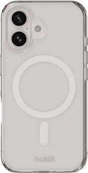 holdit Magsafe Case Backcover Apple iPhone 16 White/Transparent