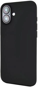 JT Berlin BackCase Pankow Soft Backcover Apple iPhone 16 Plus Schwarz Induktives Laden 11076